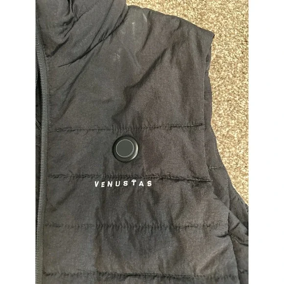 Venustas Heated Vest Men's Medium Black Quilted Puffer | No Battery | Workwear - Picture 5 of 16